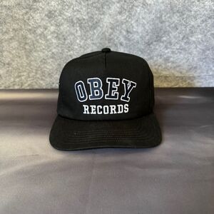 Obey: Snap Back Hat "Obey Records"